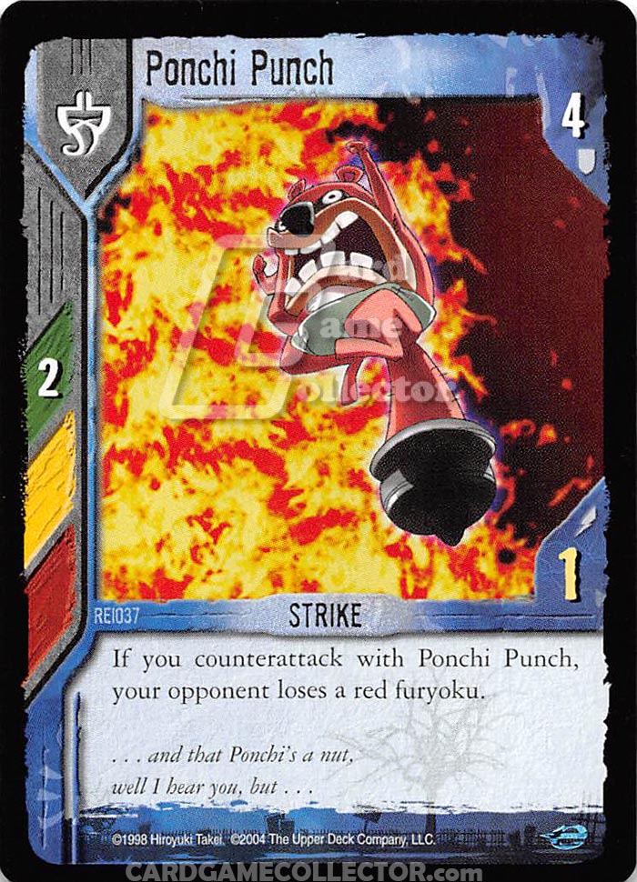 Ponchi Punch Shaman King TCG